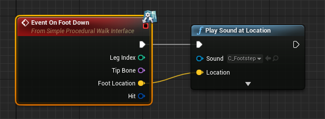 Footstep sounds